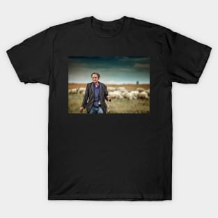 Shepherd and his sheep T-Shirt